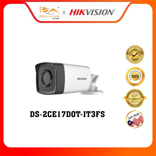 Hikvision DS-2CE17D0T-IT3FS 2 MP Audio Fixed Bullet Camera