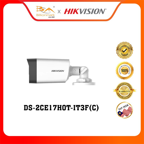 Hikvision DS-2CE17H0T-IT3F(C) 5 MP Fixed Bullet Camera