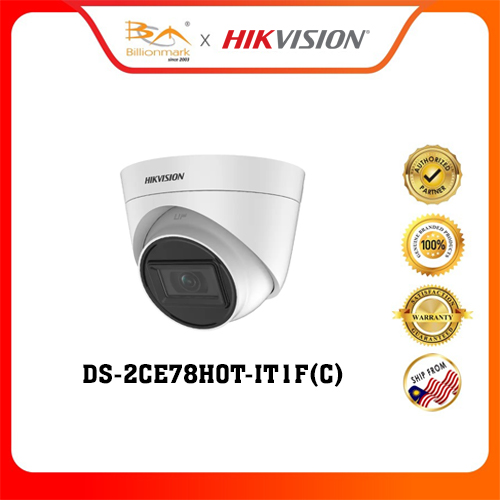 Hikvision DS-2CE78H0T-IT1F(C) 5 MP Fixed Turret Camera