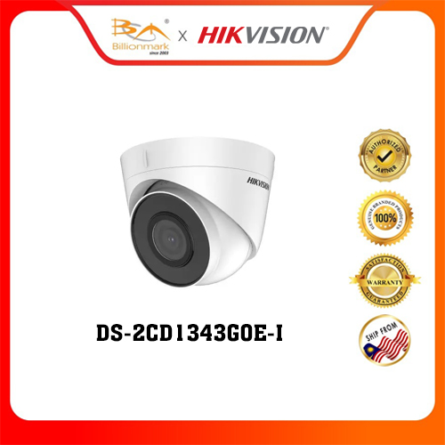 HIKVISION DS-2CD1343G0-I Value Series IP Cameras 4MP Fixed Turret Network Camera