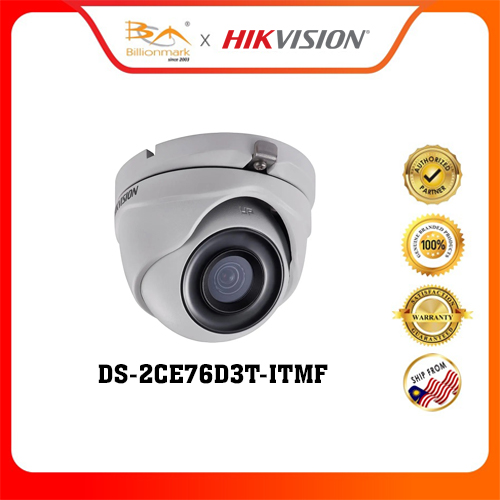 Hikvision DS-2CE76D3T-ITMF 2 MP Ultra Low Light Fixed Turret Camera