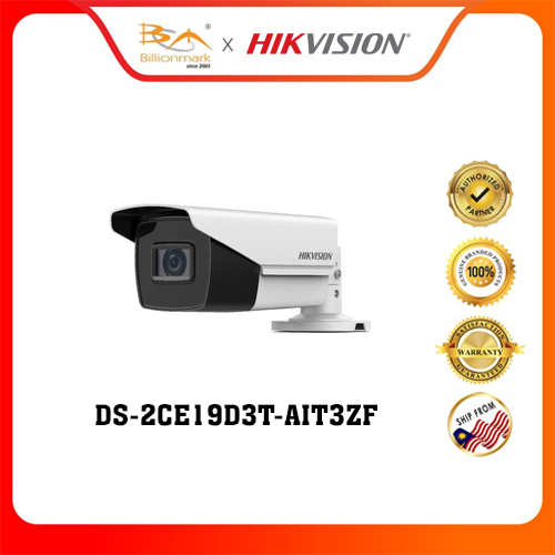 Hikvision DS-2CE19D3T-AIT3ZF 2 MP Ultra Low Light Motorized Varifocal Bullet Camera