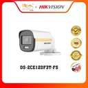 Hikvision DS-2CE12DF3T-FS 2 MP ColorVu Audio Fixed Bullet Camera