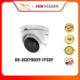 [DS-2CE79D3T-IT3ZF] Hikvision DS-2CE79D3T-IT3ZF 2 MP Ultra Low Light Motorized Varifocal Turret Camera