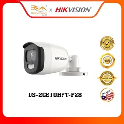 [DS-2CE10HFT-F28] Hikvision DS-2CE10HFT-F28 5 MP ColorVu Fixed Mini Bullet Camera